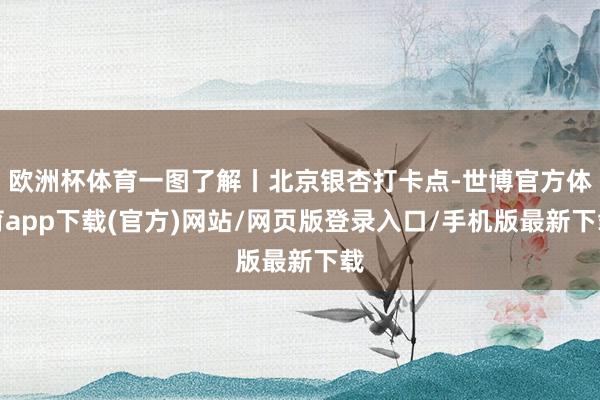 欧洲杯体育一图了解丨北京银杏打卡点-世博官方体育app下载(官方)网站/网页版登录入口/手机版最新下载