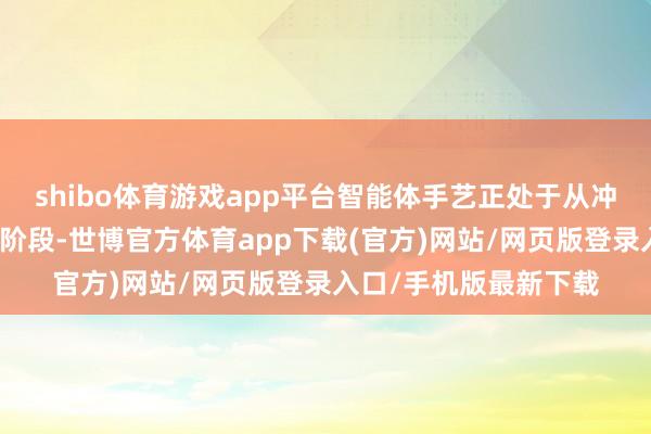 shibo体育游戏app平台智能体手艺正处于从冲突到凡俗欺骗的枢纽阶段-世博官方体育app下载(官方)网站/网页版登录入口/手机版最新下载
